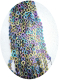 STHB1404- 1 Strang Hämatit Kreis 7,5mm, 14mm, Regenbogen matt