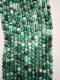 AHA1403- 1 Strang Achat geätzt, grün peridot 14mm 38cm