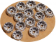 R706WS- 100 x Schmuck Spacer Welle, Strass silberD=ca 6mm