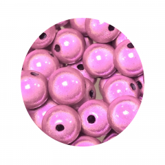 MC10M705- ca 80 3D Perlen, Miracle Perlen 10mm rosa