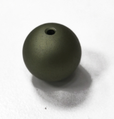 EA14M8007- 12 pcs eloxiertes Alu 14mm Farbe dunklere Moosgrün