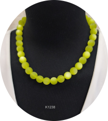 HZK1238- wunderschöner Blickfang NEON Grüngelb 12#