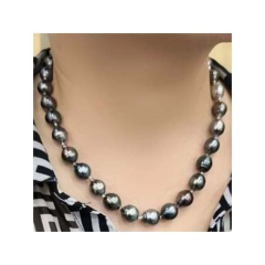 TH2001- Collier Tahithi PerlenBarok ca 7-9mm, Magnetverschluss