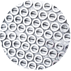 STHB0802- 1 Strang Hämatit Kreis 7mm, 12mm, silber