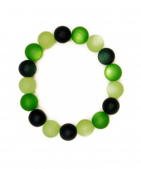 KZA1643- 1 Armband wunderschöner Blickfang Grünverlauf 16#,20cm