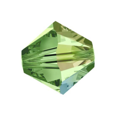 STB6214-1 Strang Strass dop. Kegel 6# Peridot 50p