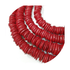 ST231F19- 1 Strang Bambuskorallen Scheiben 19x3#