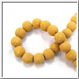 CLK1213- 1 Strang Colorlava ca12mm Gold