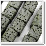 CLW0820- 1 Strang Colorlava ca8x8 dunkel Grün