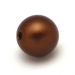 EA14M4705- 12 pcs eloxiertes Alu 14mm Farbe d. Braun