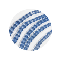 STW4206-85 Stk in Strang Kristallstrass Würfel 4x4 light Sapphire