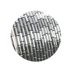 STHW2139-  1 Strang Hämatit Zylinder 2x8 A Qualität Silber