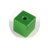 EAF8C0375- 20pcs eloxiertes Alu Würfel 8x8 Peridot