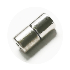 VS315- 20 Micromagnet 5mm Zylinder rhodi.