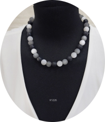 HZK1226- wunderschöner Blickfang Schwarz Weiss Grau 12#