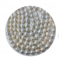 SWP1102- 1 Strang Große Perlen Semi Barock Durchmesser 12-14 mm