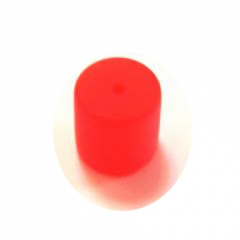 HZ10W01- 100 Rot matt Harzperlen Walzen 10x10
