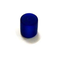 HZ10W03- 100 dunkel blaue matt Harzperlen Walzen 10x10