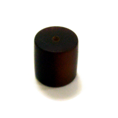 HZ10W16- 100 dunkel braun Harzperlen Walzen 10x10